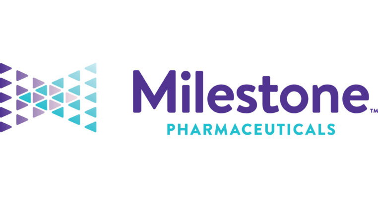 Milestone Pharmaceuticals Announces FDA Acceptance Of New Drug ...