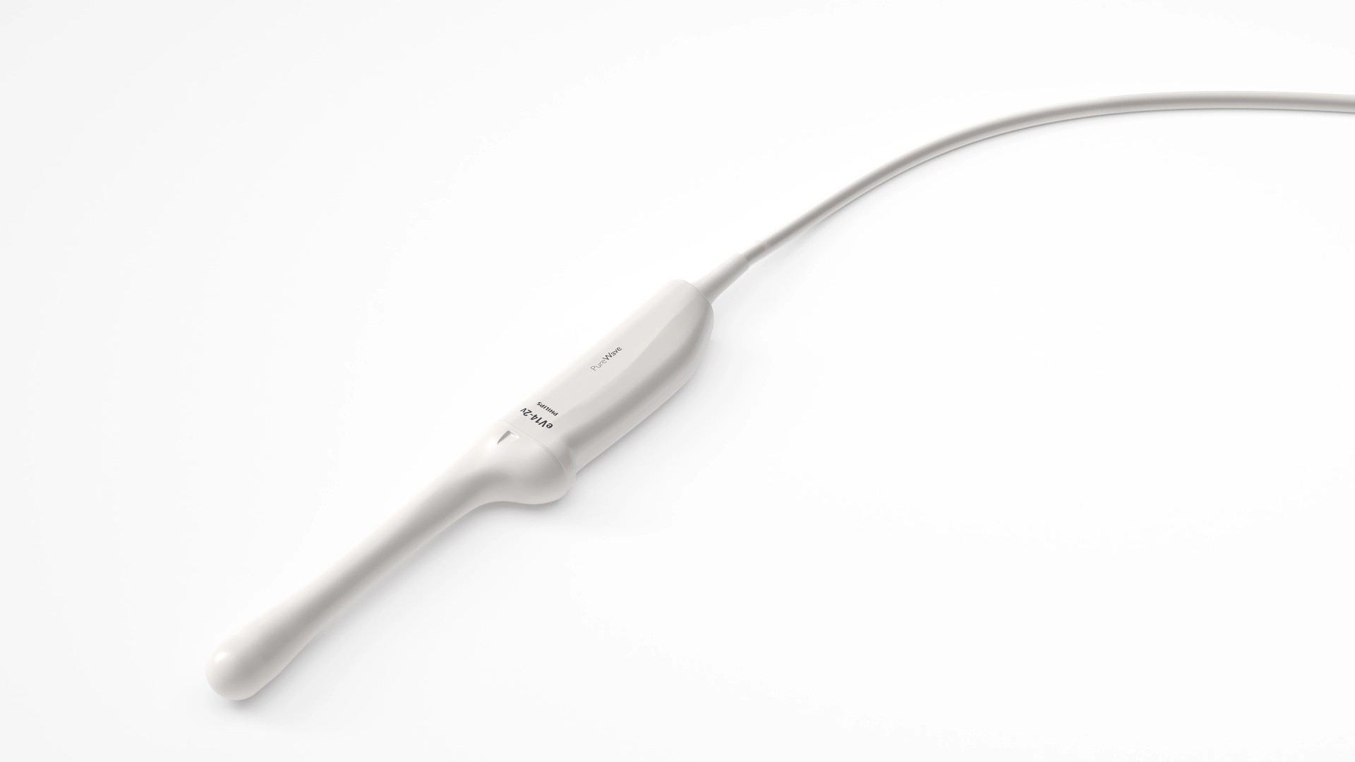 Philips eV14-2v transducer Philips eV14-2v transvaginal transducer, designed to support a broad range of gynecology and early obstetrics exams.