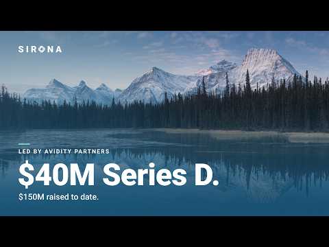 Sirona Series D Announcement (2026). Sirona Series D Announcement (2026).